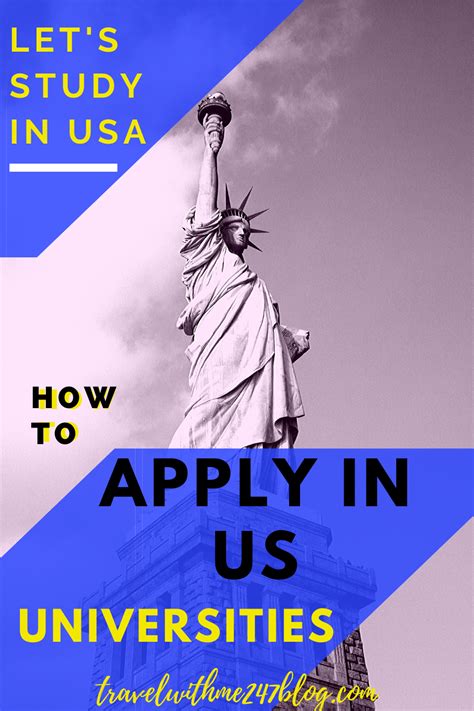 Admission In The US Universities For International Students – How to apply for Admission in the ...