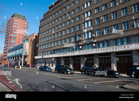 London Fire Brigade Headquarters, London England UK Stock Photo - Alamy