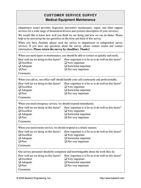 Medical equipment maintenance checklist: Fill out & sign online | DocHub