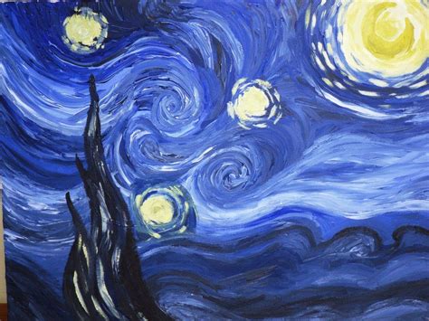 Starry Night Original, Gogh The Starry Night, Starry Night Painting, Starry Nights, Van Gogh ...