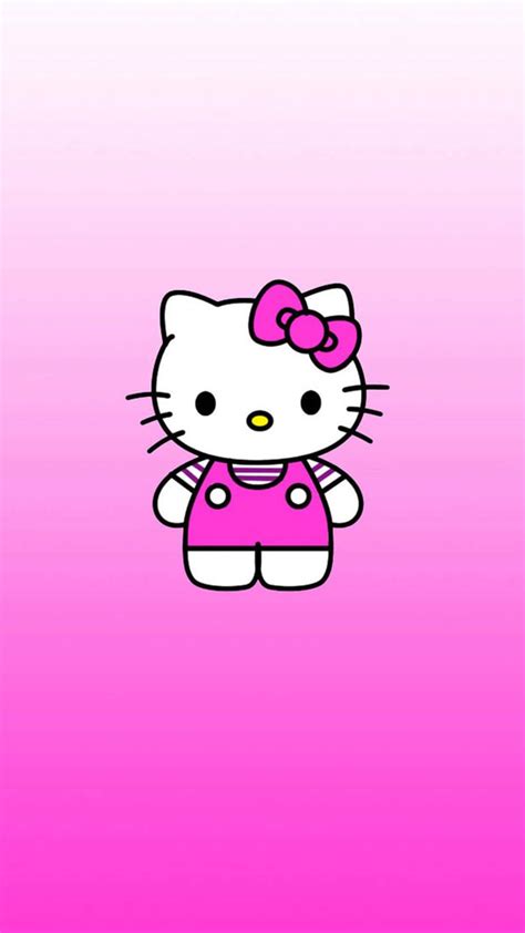 Pink And Purple Hello Kitty Wallpaper