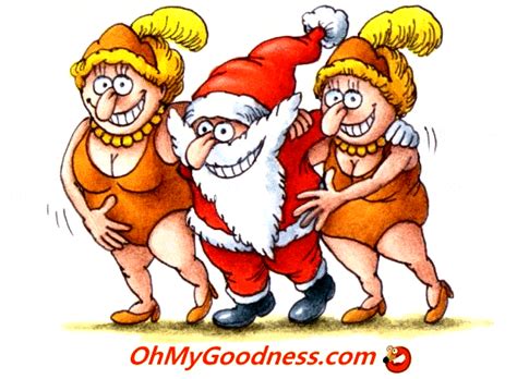 Christmas Can-Can | Animated ecards, Christmas humor, Ecards funny