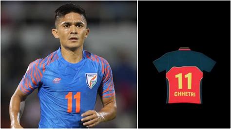 I will only wear RCB jersey: India football team’s captain Sunil Chhetri | The Sports News