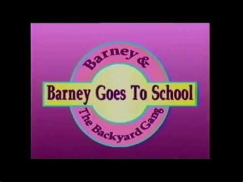 Barney Goes To School mp4 3gp flv mp3 video indir