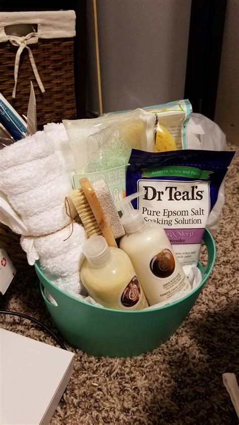 Spa Relaxation Gift Basket. Silent auction fundraiser for work (2016 ...