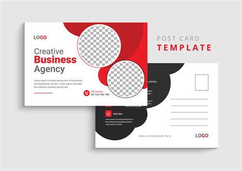 Corporate business postcard template 12193679 Vector Art at Vecteezy