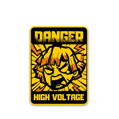 Danger(high voltage) Reflective Sticker