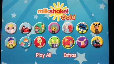 Milkshake Gold (UK) 2011 DVD menu - YouTube