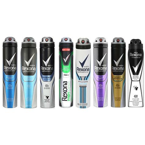 6-Pack: Rexona Body Spray Men - Assorted | DailySale