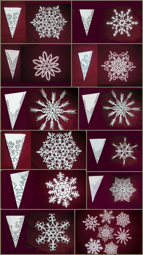 #diyjulepynt in 2020 | Paper snowflakes diy, Diy paper, Diy christmas paper