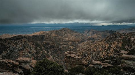 Windy Point Vista Looking Toward Mexico Photograph by David C Vincent ...