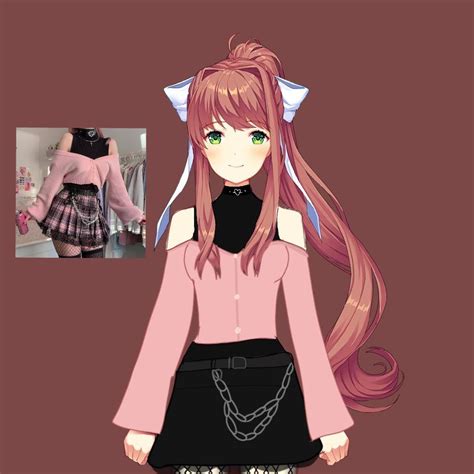 my ddlc sprite edits! : r/DDLC