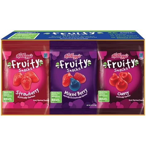 Kellogg's Fruity Snacks Variety Pack, 2.5 oz (36 ct) - Walmart.com