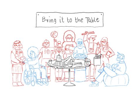 Bring It To The Table on Behance