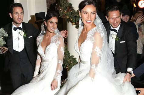 Frank and Christine Lampard arrive for star-studded wedding reception ...