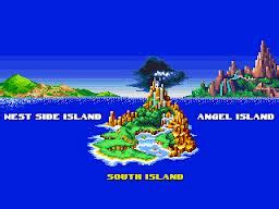 Sonic 1 South Island Map