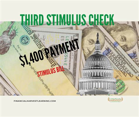 Third Stimulus Check: $1,400 Payment And More- Financial Harvest ...