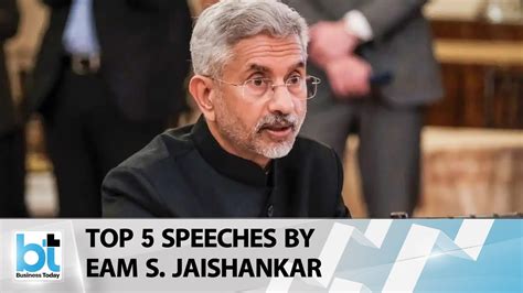 Top five speeches by EAM S. Jaishankar - YouTube