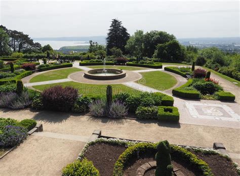 Belfast Castle Gardens on Cavehill in Belfast Stock Photo - Image of ...