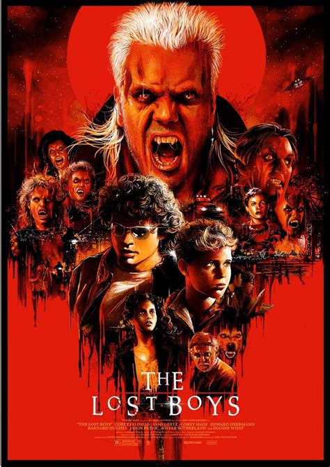 The Lost Boys Movie – Poster | Canvas Wall Art Print - John Sneaker