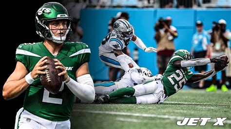 Zach Wilson, New York Jets obliterate Carolina Panthers, 27-0 (Highlights)