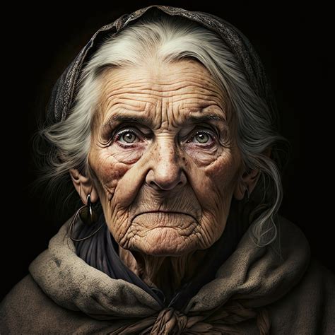 Old Woman Portrait