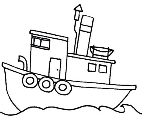 Tugboat Coloring Pages at GetColorings.com | Free printable colorings pages to print and color