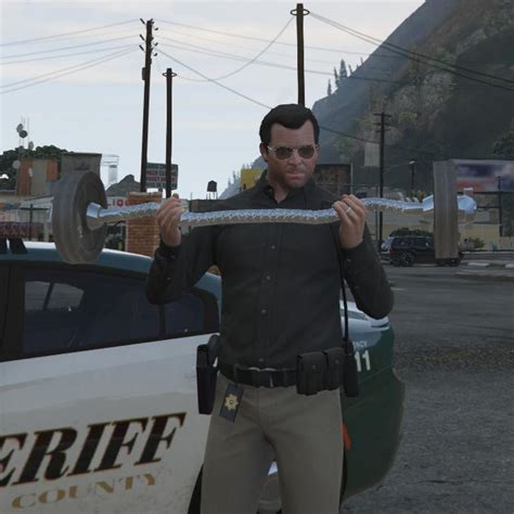 Los Santos Sheriff Department Badge for Michael - GTA5-Mods.com