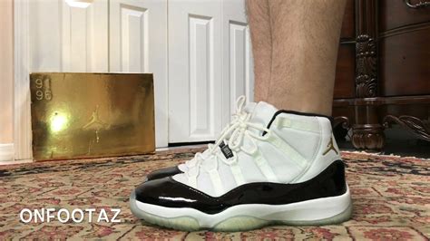 Air Jordan 11 XI DMP Defining Moments Pack On Foot - YouTube