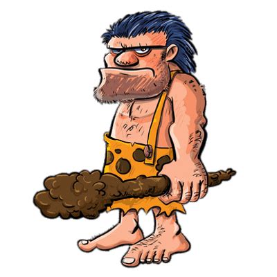 Caveman With Large Nose transparent PNG - StickPNG