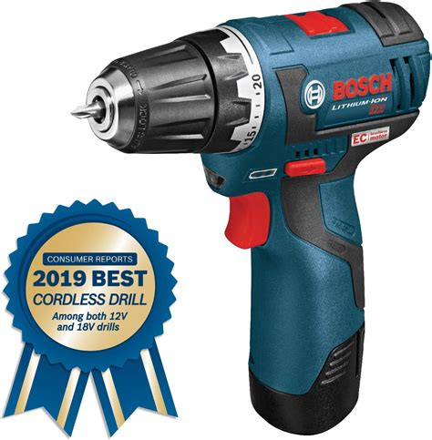 Bosch PS32-02 Cordless Drill Driver - 12V Brushless Compact with 2 Blue | eBay