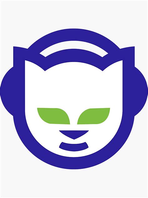 "Napster Retro Logo" Sticker by Renehn657 | Redbubble