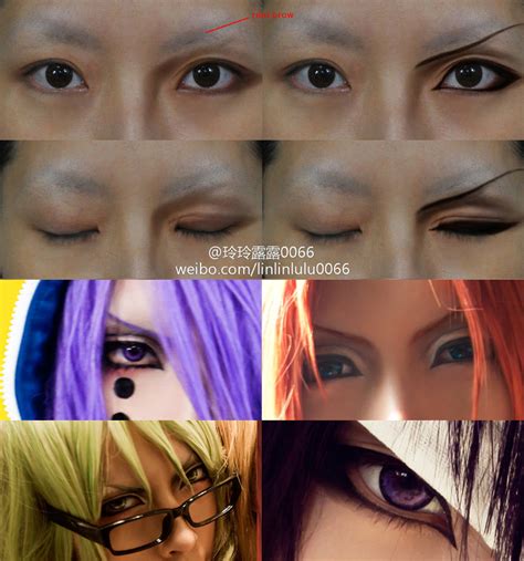 boy character's eyes makeup tutorial by 0066 on DeviantArt