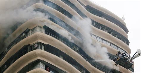 4 killed, 16 injured in fire at Mumbai high-rise | Mumbai | building ...