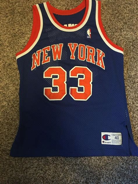 Champion Patrick Ewing Jersey New York Knicks #33 Size 40 | #2081852729