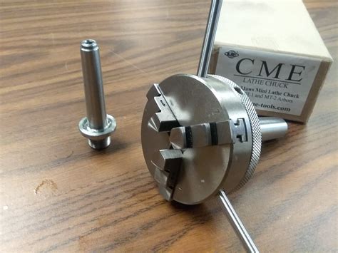 2" /50mm 3-jaw mini lathe chuck w MT1 & MT2 arbors #0203MT12 | CME Tools