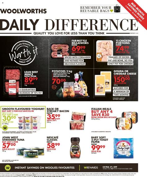 Woolworths Specials | Woolworths Catalogue | Woolies | August Sale 2020