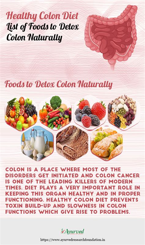 Healthy Colon Diet, List of Foods to Detox Colon Naturally