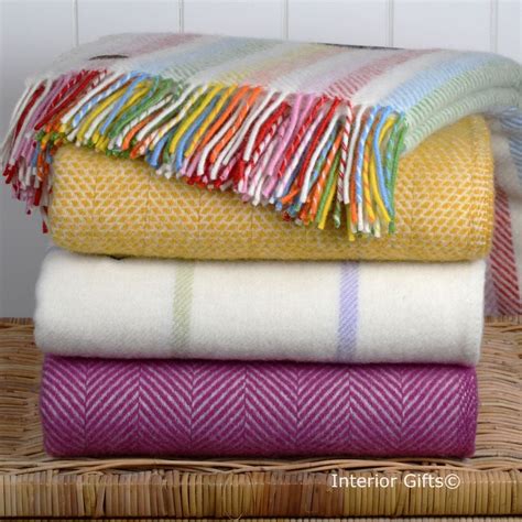 Wool Blankets & Throws in Pure New Wool by BRONTE BY MOON & Tweedmill for sale Online ...