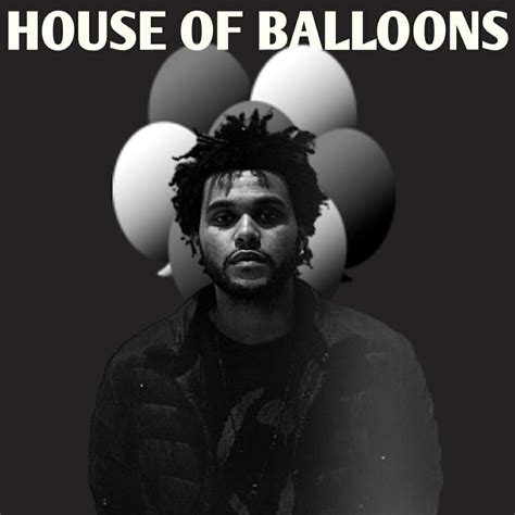 House of Balloons x Starboy Weeknd Custom Album Cover in 2022 | Custom ...