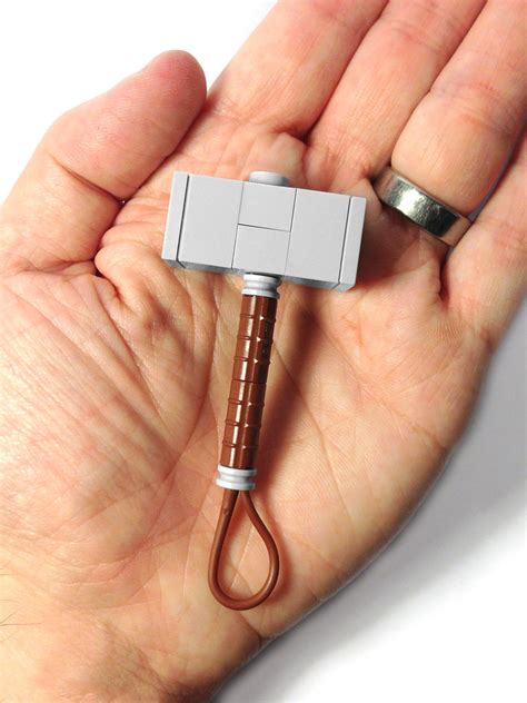 Mjölnir (Thor's Hammer) - LEGO Mini MOC | "Whosoever holds … | Flickr