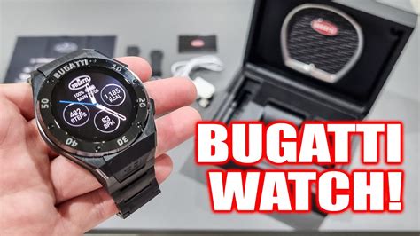 AFFORDABLE BUGATTI WATCH! UNBOXING Bugatti Smartwatch Ceramique Edition One Full Set - YouTube