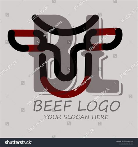 Beef Logo Store Vector Illustration Stock Vector (Royalty Free ...