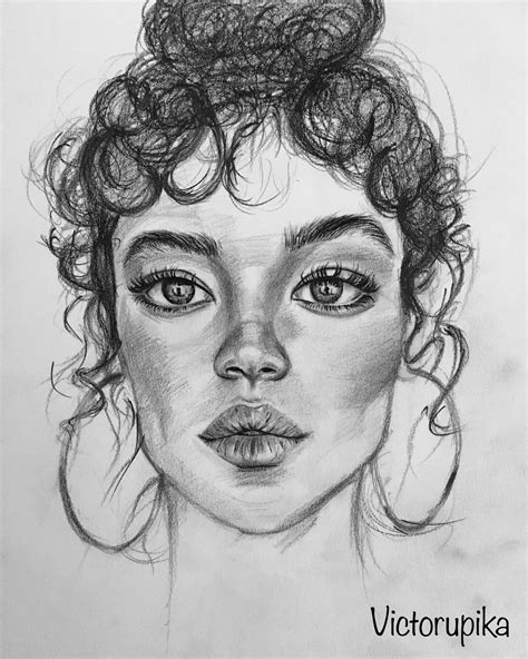 Portrait draw #art #arts #draw #drawing #draws | Drawing artwork ...