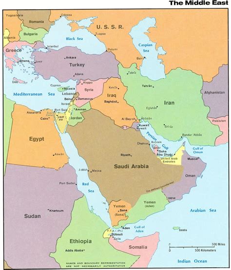 Middle East Map