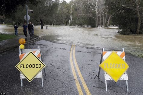 San Jose declares local state of emergency during floods | Daily Mail Online