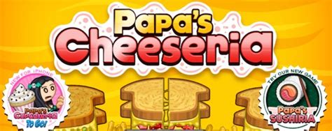 Papa's Cheeseria Cooking Game