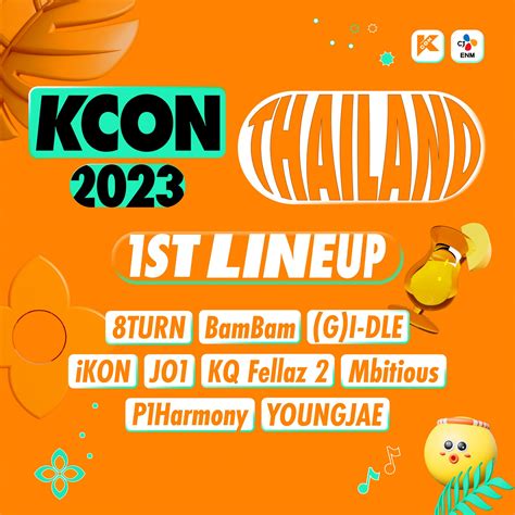 KCON 2023 Thailand Announces 1st Performer Lineup - KpopHit - KPOP HIT