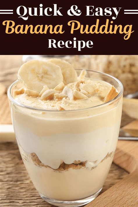 Quick and Easy Banana Pudding Recipe - Insanely Good