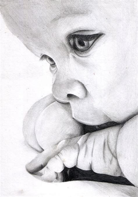 baby by xiangyuxyz.deviantart.com on @DeviantArt | Cool art drawings ...